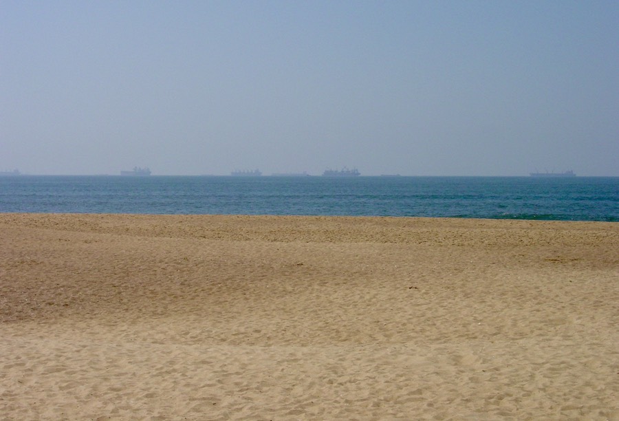 Candolim Beach Goa India in 2005