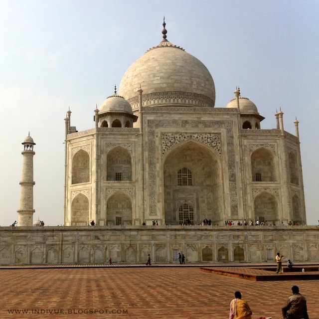 Taj Mahal in daytime