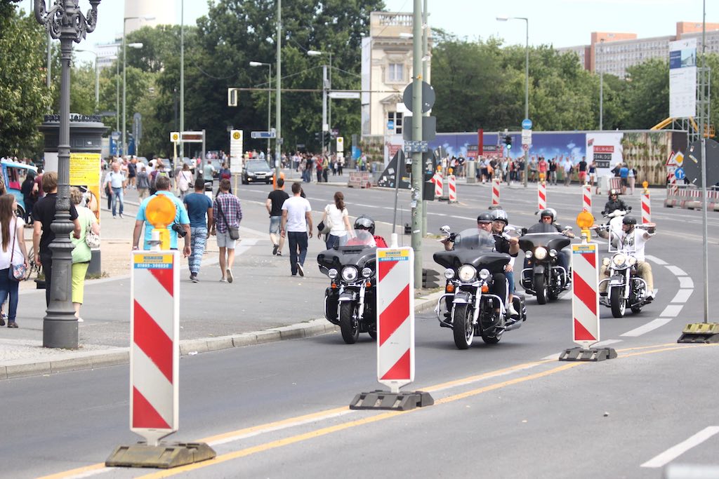 Motorcycles in Berlin