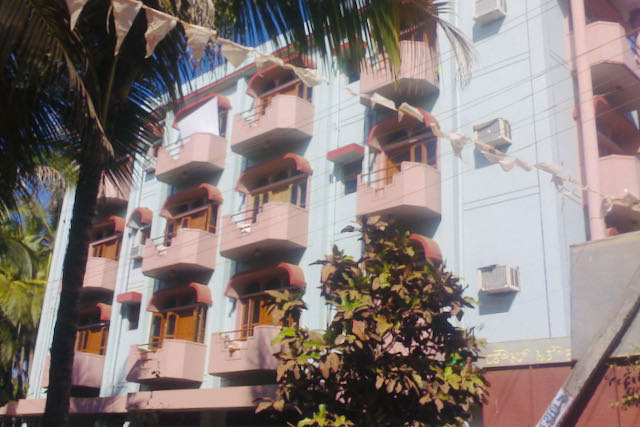Hotel Gokarn balconies in Karnataka India
