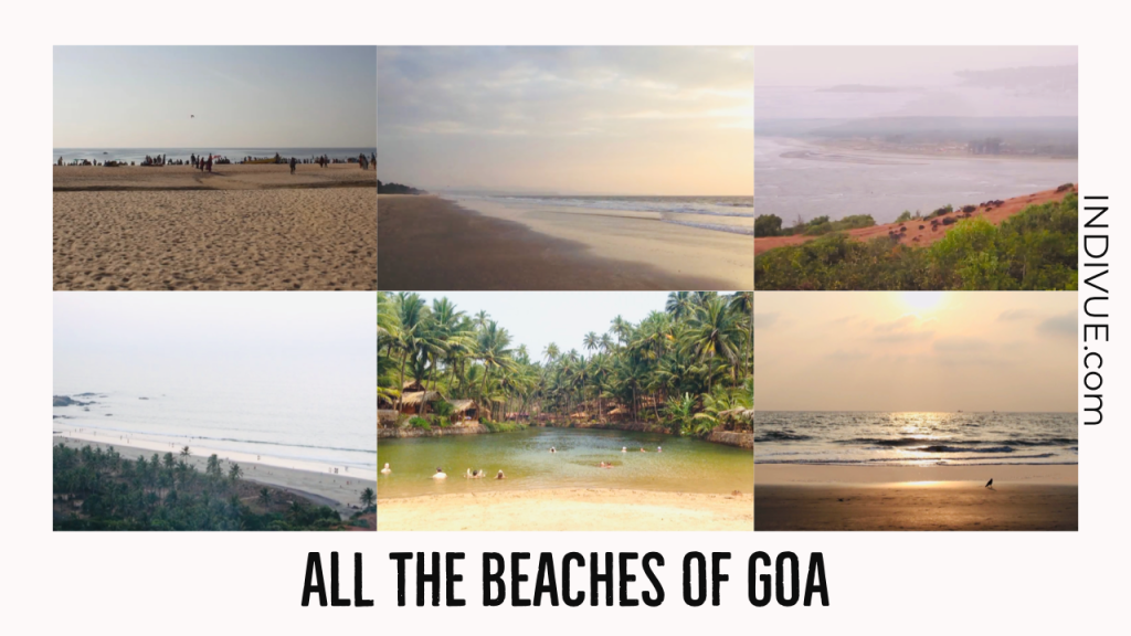 All the beaches in Goa (video)
