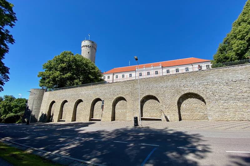 Toompea castle in Tallinn Estonia