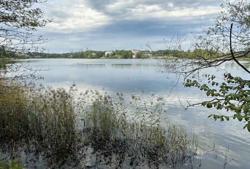 Töölönlahti in Helsinki, summer 2023